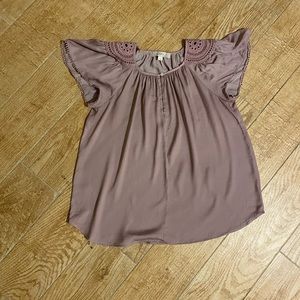 Lace Silk Finish Blouse